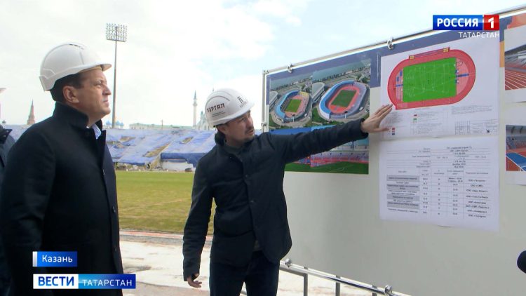 Казанцам рассказали, как изменится Центральный стадион к Играм БРИКС