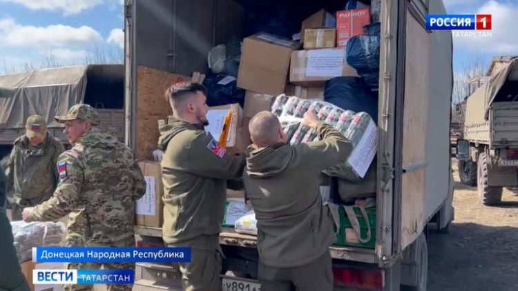 В Казани собрали более 1,4 тыс. тонн гумпомощи для Лисичанска и Рубежного