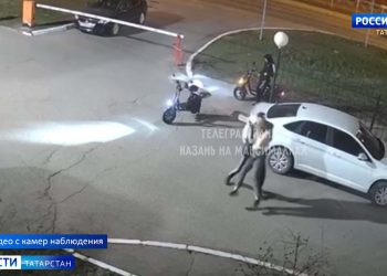 В Казани полицейские ищут мужчину, который избил девушку на Дубравной