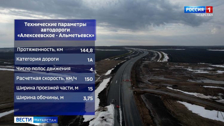 Эксперты рассказали о ходе работ на участках автодороги Алексеевское — Альметьевск