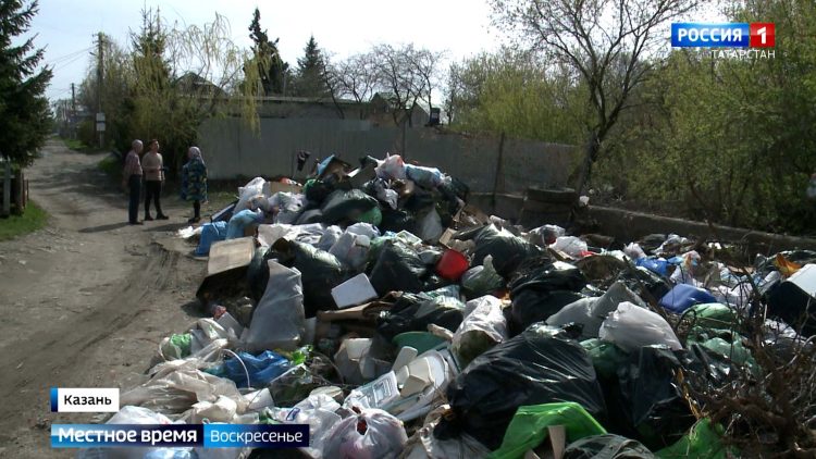 Казанцы жалуются на несанкционированные свалки