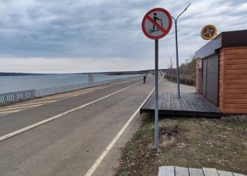 В Челнах на набережной Табеева запретили кататься на электросамокатах