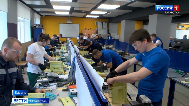 В Казани проходит чемпионат по профмастерству в авиастроении