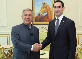 Минниханов встретился с Президентом Туркменистана