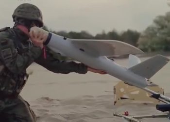 Десантники-зенитчики уничтожили над Херсонской областью ударный дрон Warmate