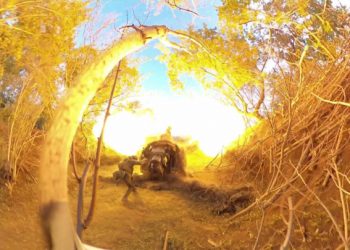 Российские артиллеристы уничтожили командный пункт ВСУ на авдеевском направлении