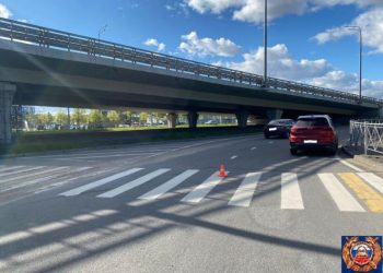 В Казани водитель сбил подростка на велосипеде