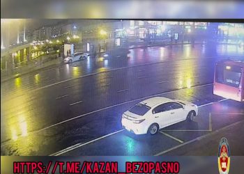 В центре Казани водитель иномарки сбил 64-летнего пешехода