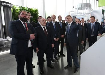 Мишустин выступил на пленарной сессии «Цифровая индустрия промышленной России»