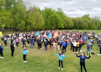 Более 2 тыс. студентов и преподавателей КГМУ приняли участие в массовой зарядке