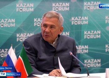 Рустам Минниханов выступил на форуме «Россия — Исламский мир: KazanForum»