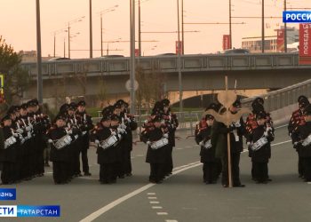 В Казани прошла репетиция парада