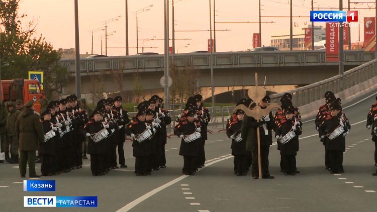 В Казани прошла репетиция парада