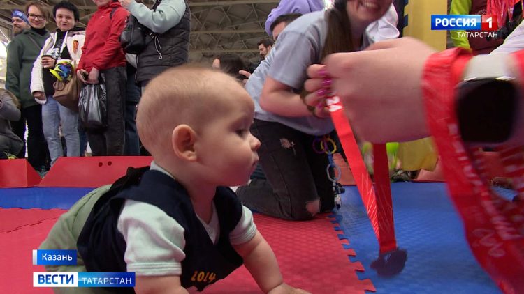 В Казани состоялся марафон в ползунках