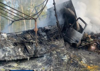 В Татарстане на трассе М12 произошло смертельное ДТП с фурами