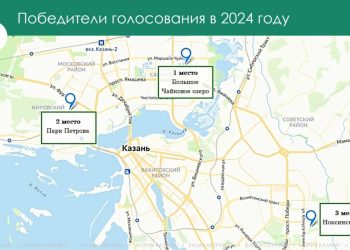 Стали известны результаты голосования по благоустройству общественных пространств в Казани