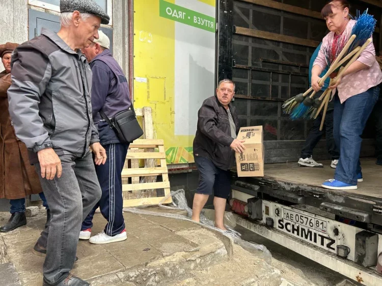 Татарстанское отделение партии «Единая Россия» отправило 70 тонн гумпомощи в ЛНР