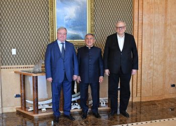 Минниханов встретился с президентом Российского книжного союза