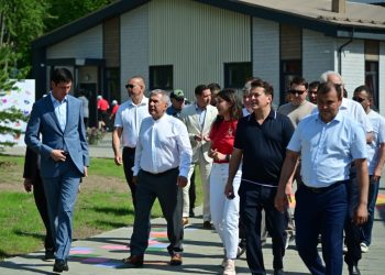 Минниханов и Метшин после капремонта открыли лагерь «Молодая гвардия»