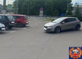 В Казани иномарка сбила девочку на велосипеде