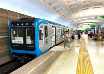 В казанском метрополитене перед Играми БРИКС запустили поезд модели «Чех»