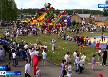 В нескольких районах Татарстана отметили Сабантуй