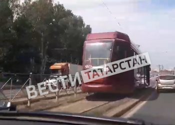 В Казани на Ямашева произошел обрыв проводов