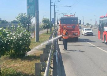 В Казани начали охлаждать улицы из-за жары