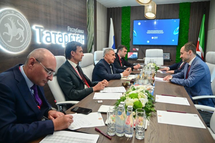 Минниханов встретился с генеральным директором ООО «Нтех Лаб»