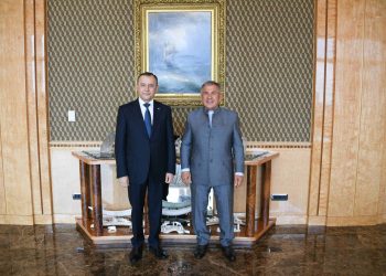 Минниханов встретился с Чрезвычайным и Полномочным Послом Таджикистана в РФ