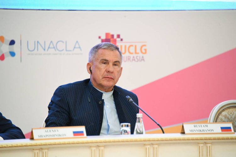 Минниханов сообщил, что сотрудничество городов стран БРИКС поможет обмену технологиями