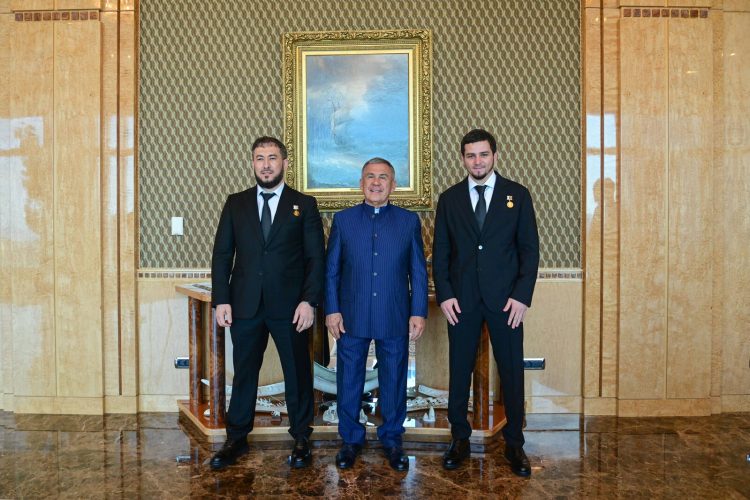 Минниханов встретился с мэрами городов Грозный и Аргун