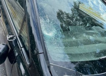 В Бугульме водитель иномарки сбил маму с двумя детьми на зебре