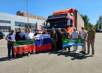 Мэр Зеленодольска передал 20 тонн шефской помощи в зону СВО