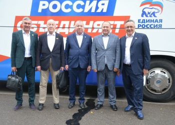 Сармановский район принял участие в автобусном марафоне «Единая Россия объединяет»