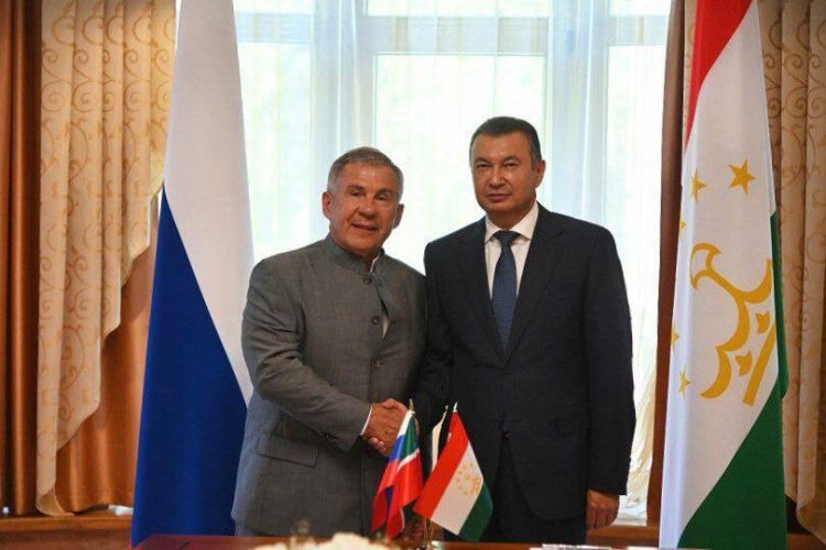 Минниханов провел встречу с Премьер-министром Таджикистана