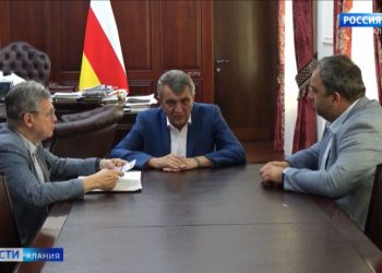 Рифат Сабитов посетил с рабочим визитом Северную Осетию