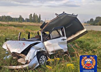 В Камском Устье водитель вылетел в кювет и погиб