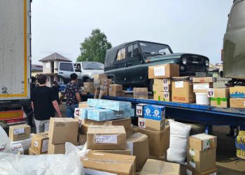 Из Елабуги в зону СВО отправили 270 тонн гумпомощи