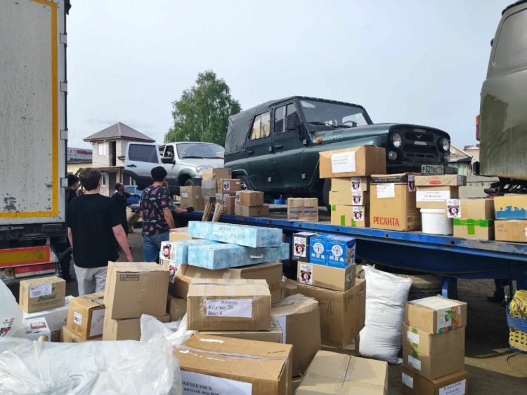 Из Елабуги в зону СВО отправили 270 тонн гумпомощи