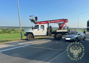 В результате ДТП в Тукаевском районе пострадали двое детей