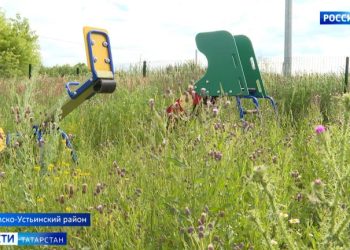 В некоторых районах Татарстана выявили нарушения благоустройства детских площадок