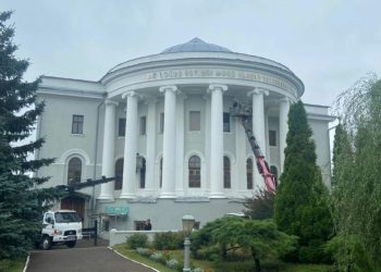 В Казани обновляют фасады анатомического театра к саммиту БРИКС