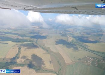 Из-за высокой пожароопасности за лесами Татарстана наблюдают с воздуха