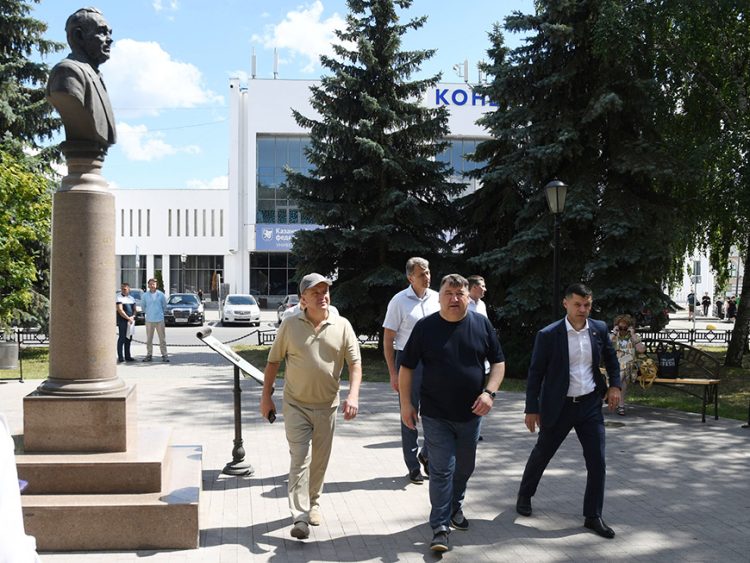 В Казани за библиотекой им.Н.Лобачевского появится новый сквер