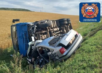 В Заинском районе произошло смертельное ДТП с участием легковушки и КамАЗа