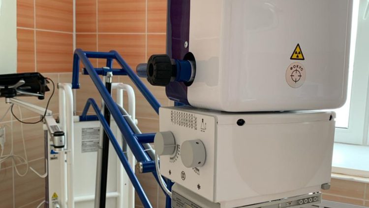 В Кайбицкой ЦРБ в рамках нацпроекта появился новый передвижной рентген-аппарат