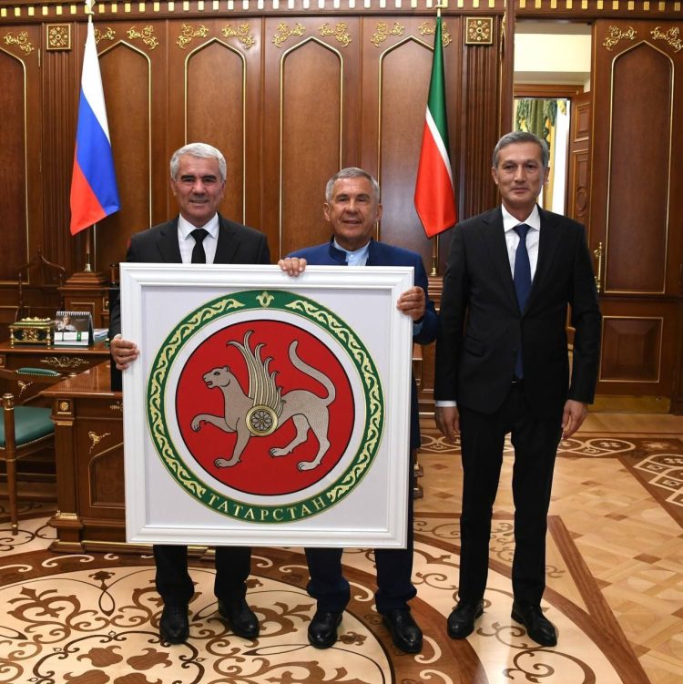 Минниханов встретился с Хокимом Бухарской области Узбекистана