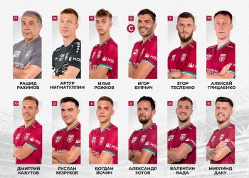 Казанский «Рубин» огласил состав на матч с «Зенитом»