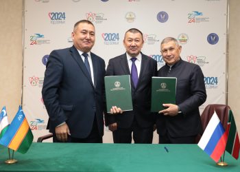 Подписаны меморандумы о сотрудничестве между Академией наук РТ и Каракалпакским отделением Академии наук Узбекистана